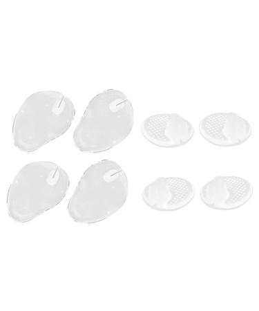 8 Pairs Clip Toe Pad Toe Guards for Big Toe Sandals Toe Protectors Toe Protectors for Shoes Thong Sandal Toe Pads Silicone Toe Protector Toe Protector for Thong Sandal Toe Cushion
