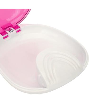 Durable Purple Orthodontic Retainer Suitcase & Denture Container | Portable Storage for Braces & Prostheses - Buy Online on GoSupps.com