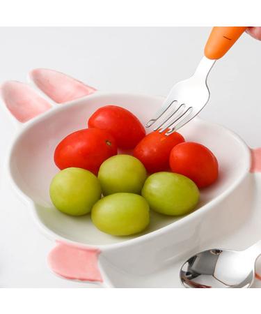 Baby Cutlery Set - Learning Spoon & Fork for Kids 18 Months+ | Self-Feeding Essentials - Buy Online on GoSupps.com