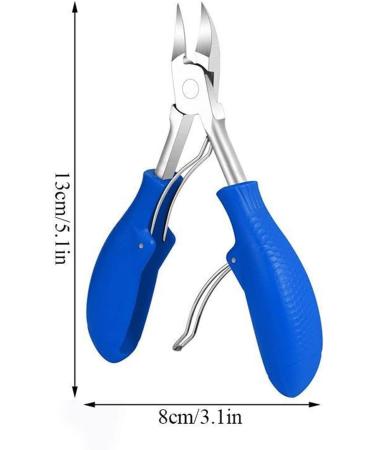 HCHGJKN Nail Clippers Toenail Clippers Dead Skin Remove Nail Ingrown Nipper Cuticle Scissors Nail Cutter Paronychia Tools Pedicure Manicure(Blue) - Buy Online on GoSupps.com