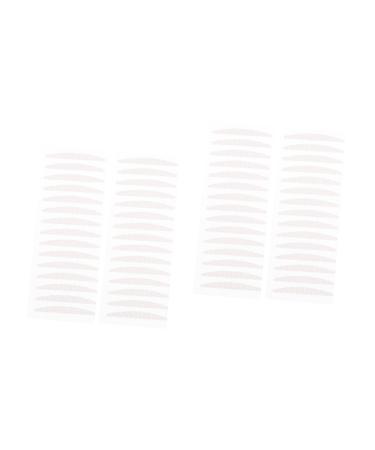FOMIYES 50 Sheets Double Eyelid Sticker Clear Duct Tape Eyelid Strips Eye Makeup Supplies Eyelid Sticker Tape Breathable Eyelid Tape Long- Lasting Eyelid Sticker Adhesive Tape Invisible
