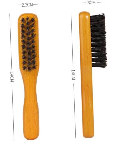 Beavorty Pocket Beard Brush Set - Natural Bristle Bartkamm for Men | Travel-Friendly Grooming Tool for Beards & Neck Care - Buy Online on GoSupps.com