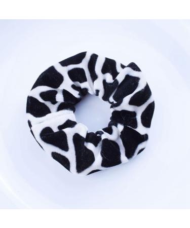 LUMoony Scrunchie Leopard Hair Bobbles Velvet 10 Pieces Elastic Hair Band Ponytail Holder Colourful Ponytail Hair Accessories Fabric Hair Scrunchie for Women and Girls Hair Accessories - Buy Online on GoSupps.com