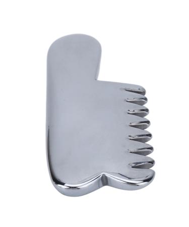 Verdant Touch Terahertz Massage Comb for V Face Care Lightweight Portable Natural Energy Stone Shaving Comb