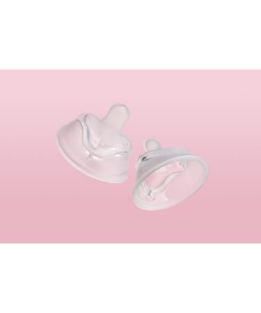 Herobility Double Anti-Colic Silicone Nipples | Breast-Like Baby Bottle Teats - Pack of 2 (Large) for Eco Baby Bottles - International Shipping Available - Buy Online on GoSupps.com