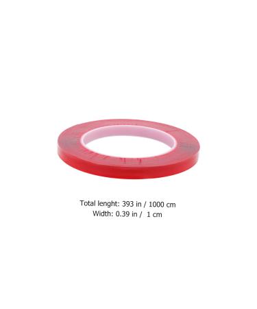 MAGICLULU 10 Rolls nail displaying tape nail display holders stickers Color Card clear nail tape nail No substrate acrylic manicure double sided tape double sided display bar - Buy Online on GoSupps.com
