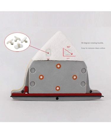 Magnetic Double Sided Magnetic Window Cleaner Anti-Pinch Hand Column/Fiber Cleaning Cotton Cleaner Glass Wiper Magnetic Ball Design Manual Type - Buy Online on GoSupps.com