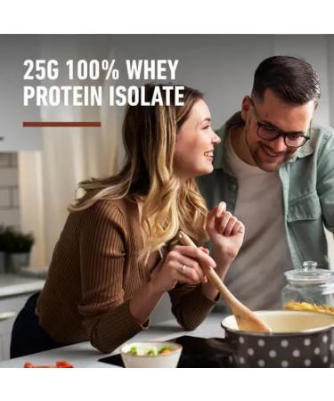 Isolate Pure Low Carb Protein Powder | From 100% Whey Protein Isolate | 25g Protein 110 Calories 1g Carbs | Lactose Free Sugar Free Gluten Free Added Vitamins & Minerals | 14 Servings 1LB (Dutch Chocolate) Dutch Chocolate 1LB - Buy Online on GoSupps.com