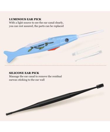 10PCS Luminous Children Ear Wax Removal Tool Set - Home Earpick & Tweezers for Safe Earwax Removal - Buy Online on GoSupps.com