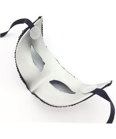 POPETPOP Halloween Masquerade Ball Black Costume Unique Masquerade Halloween Black Maskes Costumes Male and Female Stand Out Makeup Men and Women Prom - Buy Online on GoSupps.com