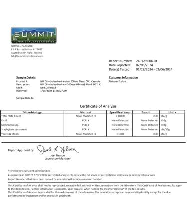 Dihydroberberine Supplement 200mg 60 Capsules - with Organic Ceylon Cinnamon 54X More Bioavailable Than Regular Berberine HCL - Nutri Supplements Dihydroberberine 200mg - 3rd Party Tested - Vegan DihydroBerberine 60 Count  - Buy Online on GoSupps.com