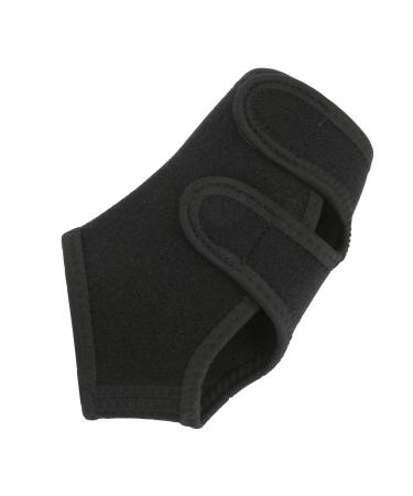 Football Basketball Ankle Support Brace - Elastic Guard Strap for Left Foot - Protective Equipment for Sports Training - Black - Buy Online on GoSupps.com