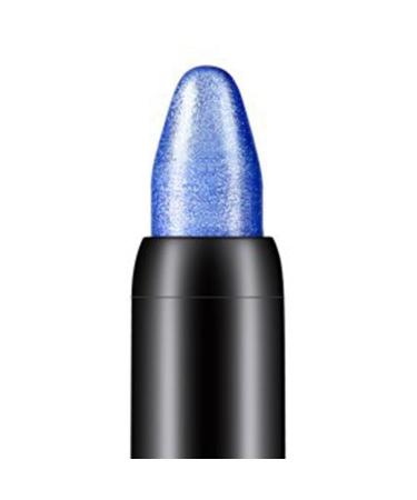 Tonsee Women Beauty Highlighter Eyeshadow Pencil Cosmetic Glitter Eye Shadow Eyeliner Pen Portable Makeup Tool, 116cm (Dark Blue)