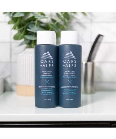 Oars + Alps Men's Sulfate-Free Hair Shampoo with Kelp and Algae Extracts - 12 Fl Oz - Buy Online on GoSupps.com
