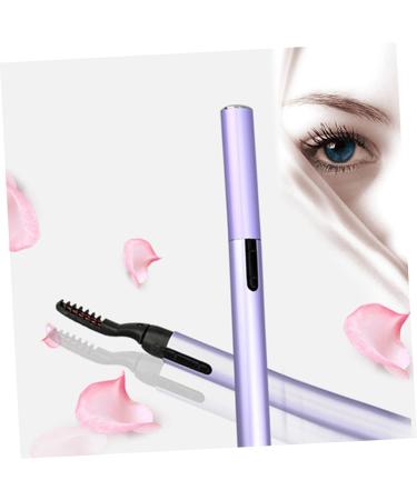 Balacoo Heated Eyelash Curler - Quick Natural Curling Mini Electro-Thermal Eyelash Curler in Purple | Perfect for Beautiful Lashes Worldwide - Buy Online on GoSupps.com