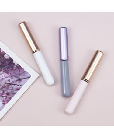 3-Piece Lip Wiping Brush Lip Mixing Brush with Cap Professional Lipstick Brush Reusable Spot Concealer Brush for Women Girls (Purple Pink and - Buy Online on GoSupps.com