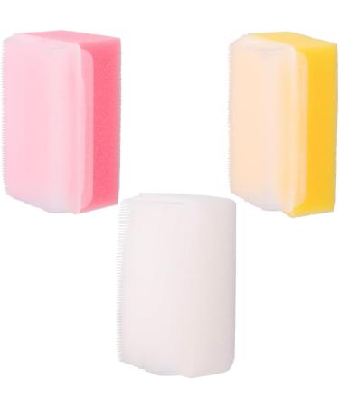 Lurrose 3ST Tactile Brush Set - Milk Scab Brush for Toddler Bathing | Early Education Touch & Massage Sponge for Sensitive Hands - Buy Online on GoSupps.com