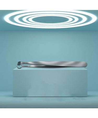 Beaupretty Brow Silver Noses Tweezers Steel Clippers Safe Precision Small Clamp Sideburns Removal Tool Stainless Trimmer Portable Tipped Creative Eyebrow and Simple Women Multi- - Buy Online on GoSupps.com