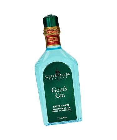 Clubman Reserve Gents Gin After Shave Lotion, 6 oz Gent's Gin 6 Fl Oz (Pack of 1)