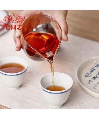 HELLOYOUNG 357g de galette de th Pu'er m r TongZhi biologique chinois fait main Aliment vert techniques traditionnelles saveur intense et riche Th pu-erh Pu'er Tea - Buy Online on GoSupps.com