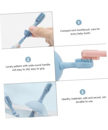 Minkissy 3 Sets Baby Toothbrush Bite Toys - Gum Care & Infant Toothbrushes for Healthy Teeth - Buy Online on GoSupps.com