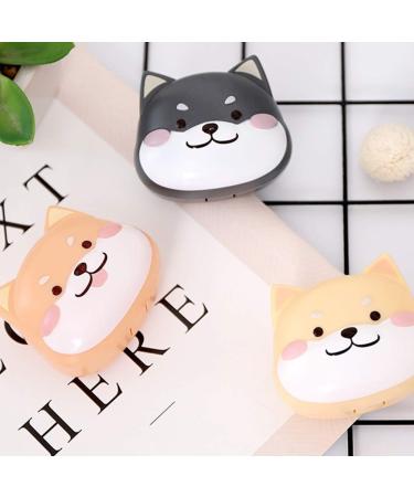 Buy Portable Shiba Inu Contact Lens Container - Stylish Myopia Care Box for Glasses | International Shipping Available - Buy Online on GoSupps.com