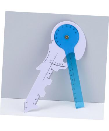 Oatipho Portable Pupillometer - Accurate Pupil Distance Measurement Tool for Glasses Frames - Metal Spacing Scale & Light Tape - Buy Online on GoSupps.com