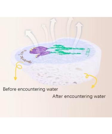 3pcs/ Pack Magical Cotton Dishwasher Sponge - Buy Online on GoSupps.com