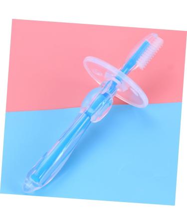 Frcolor 4-Piece Silicone Training Toothbrush Set & Teething Toy for Babies | Soft Safe Earth Tone Baby Care Essentials - Buy Online on GoSupps.com