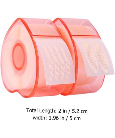 FOMIYES 4 Rolls Lace Double Eyelid Sticker Adhesive Double Eyelid Tapes Stickers Eyelid Lifter Strip Women Makeup Tape Eye Makeup Stickers Double Eyelid Fiber Invisible - Buy Online on GoSupps.com