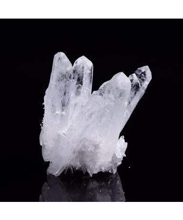 Natural Clear Quartz Crystal Cluster Minerals for Reiki Stone Home Furnishing Decoration crystal stone About 300-400g - Buy Online on GoSupps.com