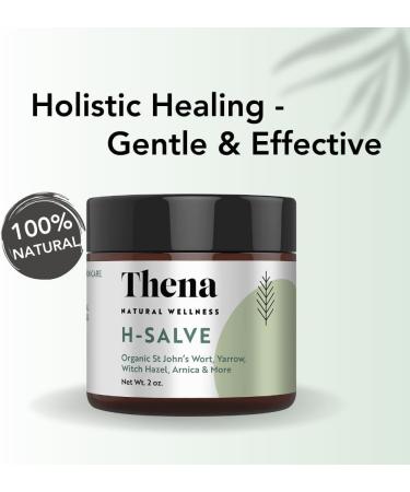 Intense Hemorrhoid Treatment Cream & Fissure Ointment - 100% Natural, Organic Lavender, Arnica, Witch Hazel - Fast Healing, Maximum Strength - Best with Thena Sitz Bath Soak - Buy Online on GoSupps.com