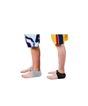 HealthyNees Kid s 2 Pairs Combo Set Foot Heel Arch Pain Pressure Neoprene Gel Silicone Cushioning Sleeve (Kids)