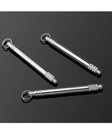 3pcs Healifty Stainless Steel Ear Cleaning Spoon & Toothpick Set | Ear Wax Removal & Home Tools - Buy Online on GoSupps.com