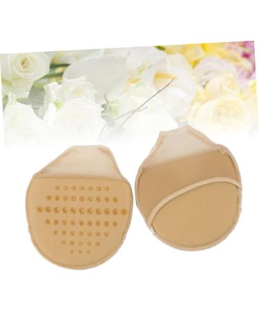 FOMIYES High Heel Shoe Pads - Comfortable Forefoot Half Insoles for Women | Khaki Medium - Buy Online on GoSupps.com