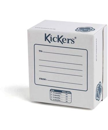 Kickers Unisex Kid's 1st Kicks Boots - Size 2 UK, Blue Navy - Buy Online on GoSupps.com