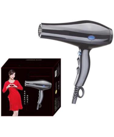 1600W Hair Dryer with Diffuser Powerful Hairdryer Fast Drying Blow Hair-Dryer AC Motor 220V 2 Speed and 3 Heat Cold Shot Button Long Cable Light Quiet for Women Men Black Small Gift - Buy Online on GoSupps.com