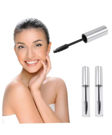 WOONEKY 4pcs Empty Eyelashes Bottle Empty Mascara Tubes with Wands Mascara Tube with Wand Eyeliner Bottle