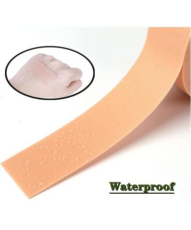 Moleskin Padding Adhesive Tape - 2 Rolls for Shoes, Toes, and Blisters Prevention - Buy Online on GoSupps.com