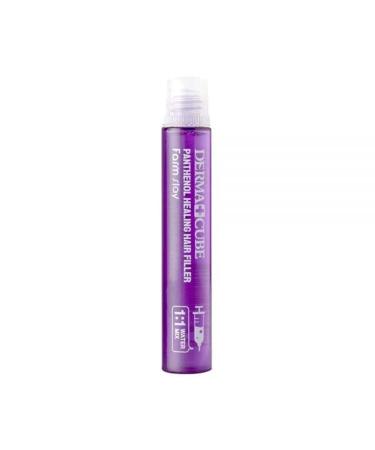 FARMSTAY DERMACUBE PANTHENOL HEALING HAIR FILLER - Healing Hair Mask With Pathenol for Damaged  Brittle  Thin hair. 0.44 fl oz * 10 pcs