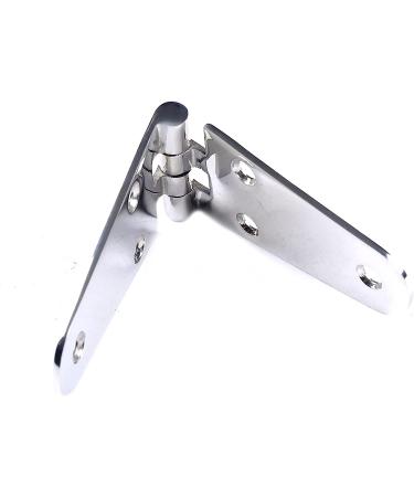 Mxeol Boat Stainless Steel Marine Deck Strap Door Hinges 5.8 x 1.5 - Pair - Buy Online on GoSupps.com