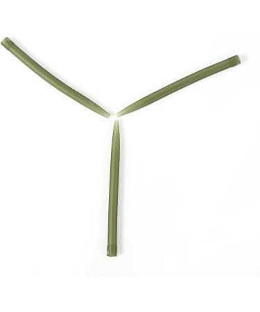 Alomejor 30 Pieces Anti-Tangle Fishing Clips | 51mm Soft Rubber Quick Change Sleeves in Dark Green - International Shipping Available - Buy Online on GoSupps.com