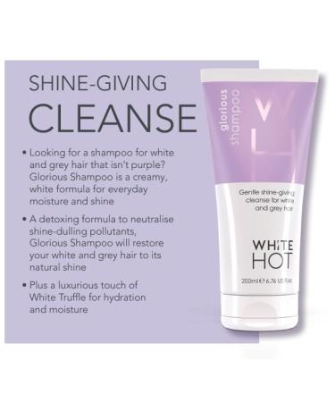 White Hot Ultimate Collection - Premium Hair Care for Bright & Glossy White & Grey Hair | Purple Shampoo to Eliminate Yellow Tones - Buy Online on GoSupps.com