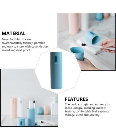 COHEALI Travel Toothbrush with Toothpaste & Cup - Portable Compact & Ideal for International Travel - Buy Online on GoSupps.com
