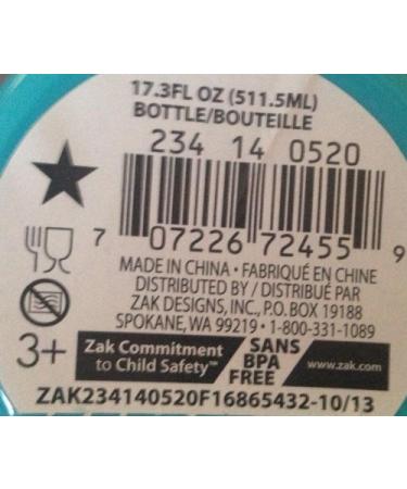 Disney Doc McStuffins Zak Pull Top Water Bottle - 17 Ounce - Buy Online on GoSupps.com