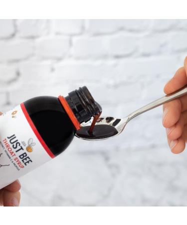 Just Bee Propolis Vitamin C & Honey Syrup - 100% Natural Immune Support (150ml Glass Bottle) - Buy Online on GoSupps.com