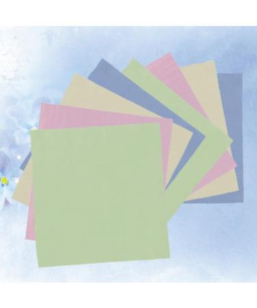 Ciieeo 100Pcs Eyeglasses Cleaning Cloth - 10x10cm Lens Cleaning Cloths for Glasses & Screens - Premium Microfiber Cloths for Smudge-Free Vision - Buy Online on GoSupps.com