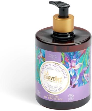  La Corvette Cosmos Organic Gardens in Provence Liquid Soap 500 ml - Buy Online on GoSupps.com