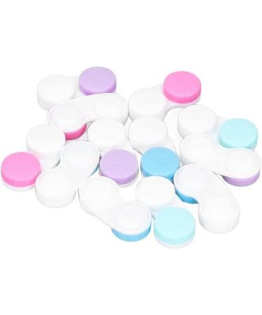 NATUDECO 12-Part Portable Contact Lens Container Kit - Colorful & Large for Travel & Outdoor Activities - Buy Online on GoSupps.com