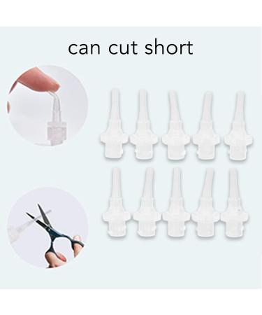 10pcs Silicone Ear Wash Disposable Tips - Earwax Removal Replacement Tubes - Buy Online on GoSupps.com